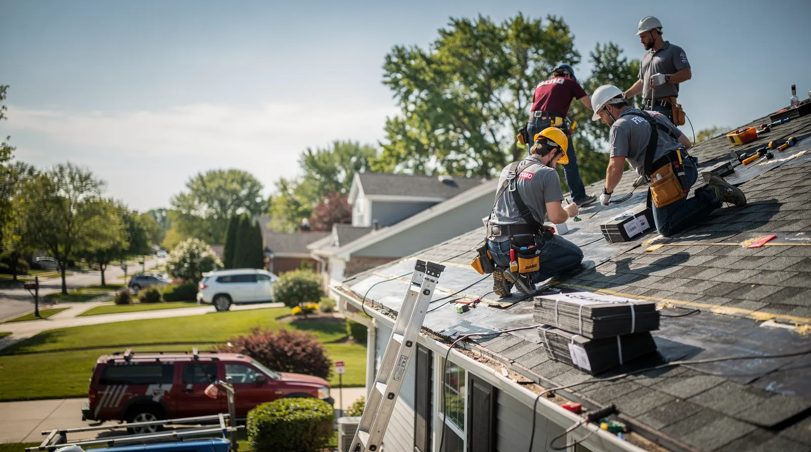 Roof Repair in Forest Park, IL around you